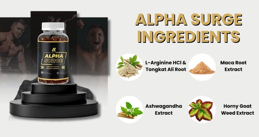 Alpha Surge Review: Unlock Explosive Energy and Confidence in Just Weeks! 6 alpha surge ingredients